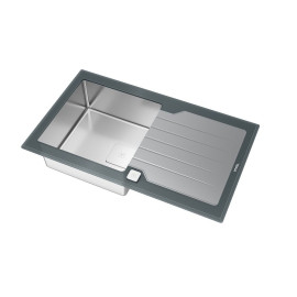 Мойка кухонная TEKA DIAMOND RS15 1B 1D 86 STONE GREY (115100021)