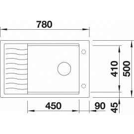Мойка BLANCO ELON XL 6S SILGRANIT белый (524838)