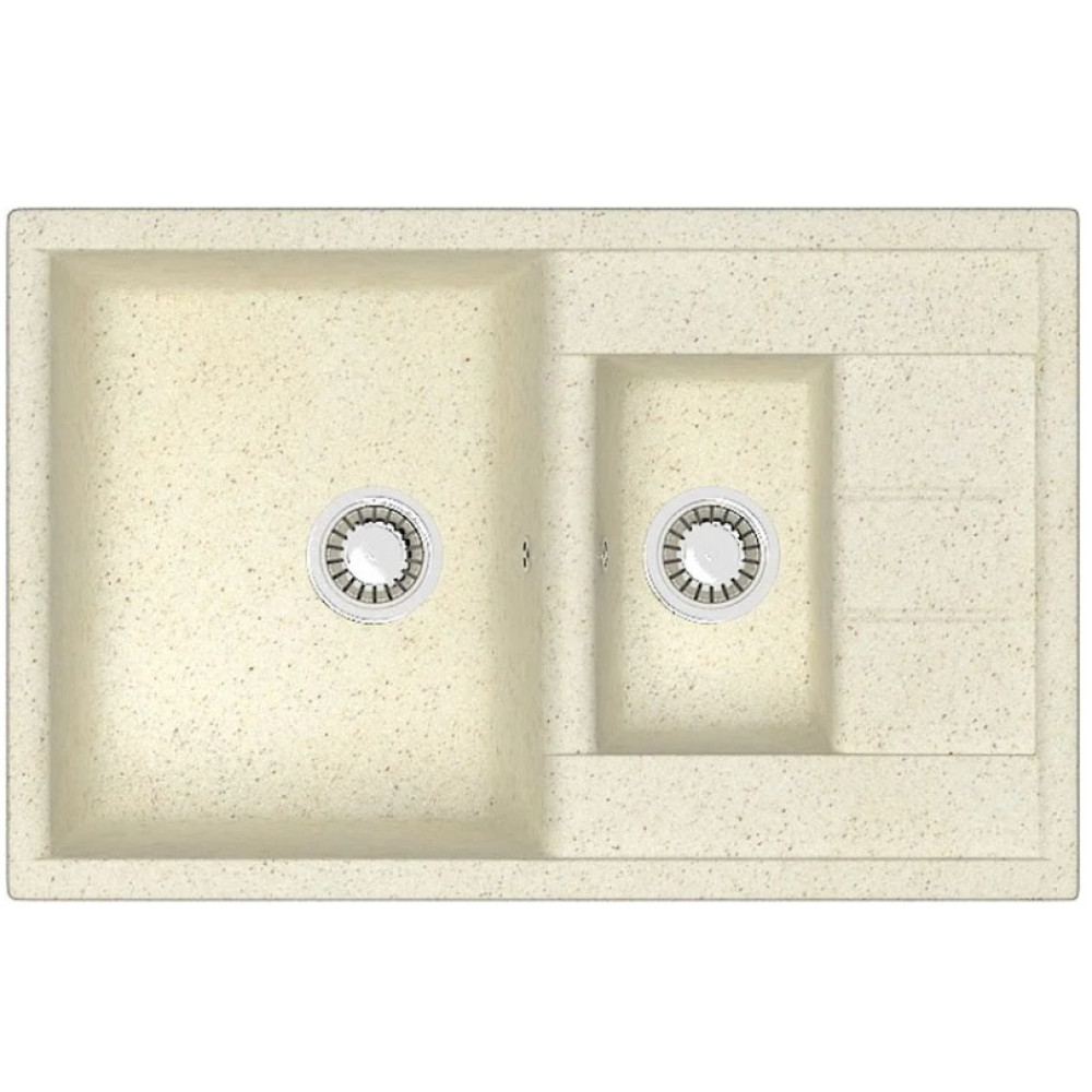 Кухонная мойка ZETT lab 210/Q2 бежевый T210Q002