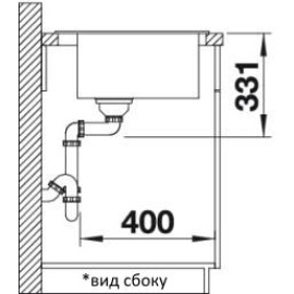 Кухонная мойка Blanco PLEON 6 шампань (арт.521685)