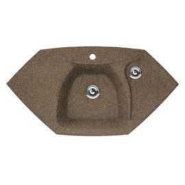 Кухонная мойка FLORENTINA сардиния коричневый