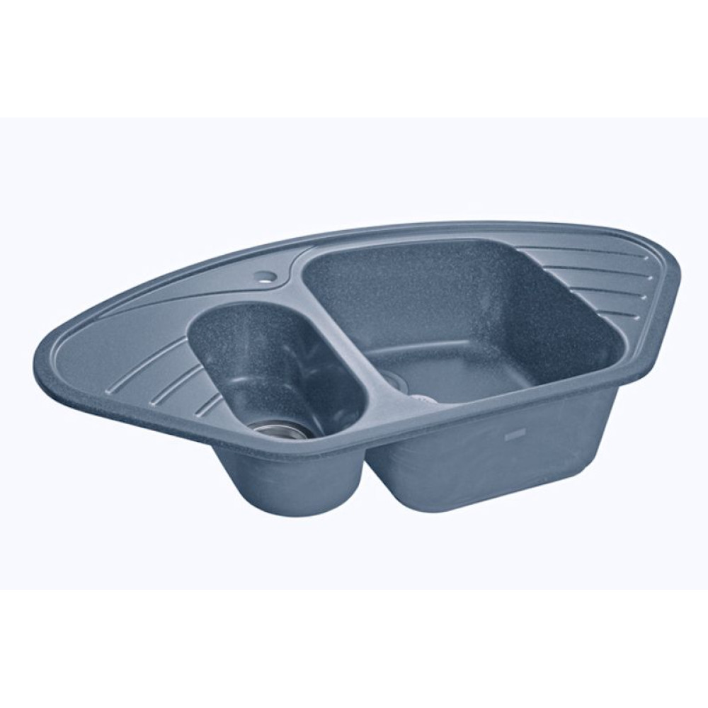 Кухонная мойка GRANFEST Corner GF-C960E графит