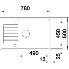 Кухонная мойка BLANCO ZIA XL 6S Compact 526019 черный