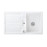 Кухонная мойка Villeroy&Boch Flavia 50 330502R1 White Alpin