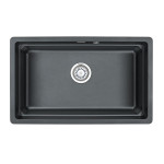 Кухонная мойка GRANULA KS-7303U шварц