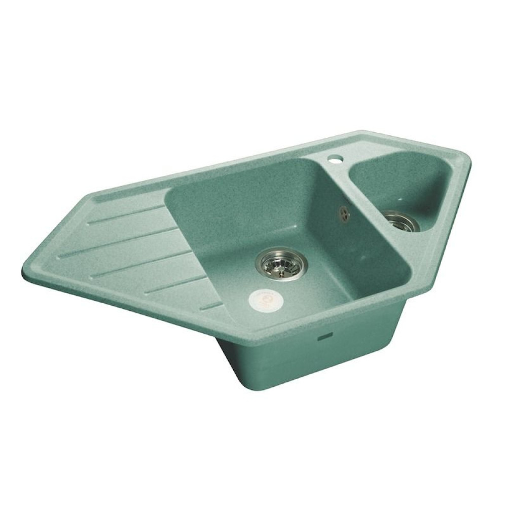 Кухонная мойка GRANFEST Corner GF-C950E салатовый