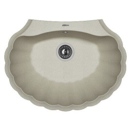 Кухонная мойка FLORENTINA Гребешок грей (20.345.E0695.305)