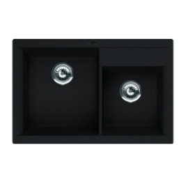 Кухонная мойка FLORENTINA касси 780 антрацит