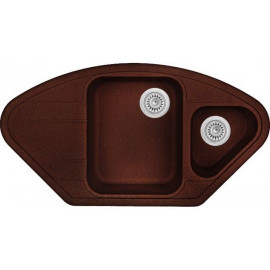 Кухонная мойка TopZero Angelina Chocolate (960x510.15-93), искусственный гранит