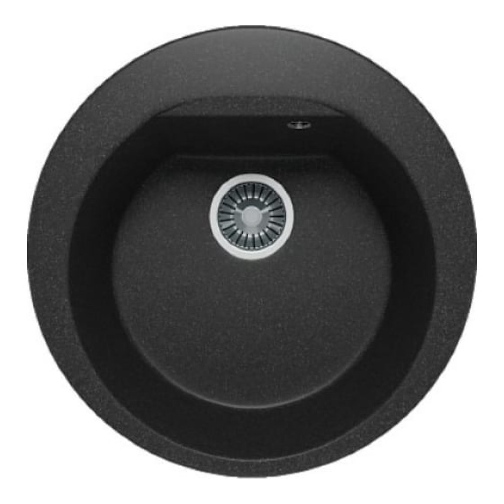 Кухонная мойка POLYGRAN Atol-520 №16 черная