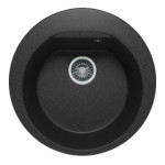 Кухонная мойка POLYGRAN Atol-520 №16 черная