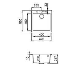 Кухонная мойка ELLECI Quadra 102 Tortora G43