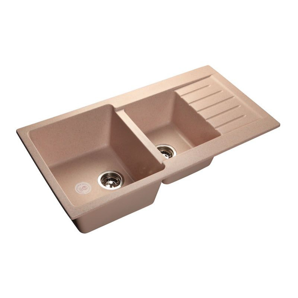 Кухонная мойка GRANFEST Practic GF-P980KL светло-розовый