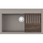 Кухонная мойка Omoikiri Kitagawa 86-LB-GR Artceramic/Leningrad grey (4993796)