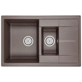 Кухонная мойка EMAR EMQ-2775.Q опал