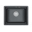 Кухонная мойка GRANULA KS-5501U шварц