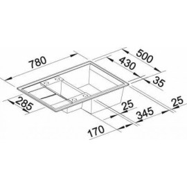 Кухонная мойка BLANCO metra 6s compact (513553)