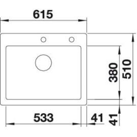 Кухонная мойка Blanco PALONA 6 PuraPlus черный керамика 524738