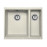 Кухонная мойка ZIGMUND & SHTAIN integra 500.2 каменная соль