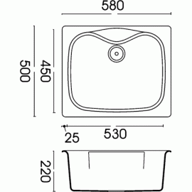 Сантехника для кухни SMEG lse58p