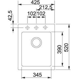 Кухонная мойка FRANKE mrg 610-42 (114.0198.953) оникс