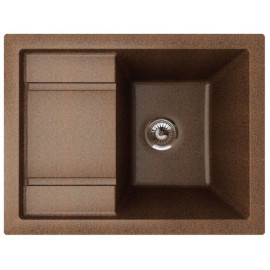 Кухонная мойка FLORENTINA липси 660 коричневый