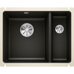 Кухонная мойка Blanco SUBLINE 350/150-U черный керамика (523747)
