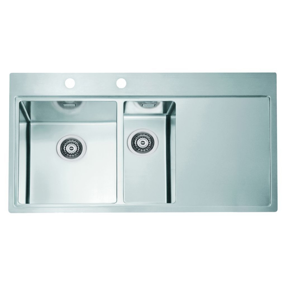 Кухонная мойка ALVEUS Pure 60 L KMB-90 1103654 (в комплекте с сифоном 1127259)