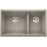 Кухонная мойка Blanco SUBLINE 430/270-U отводная арматура InFino® жемчужный гранит 523154