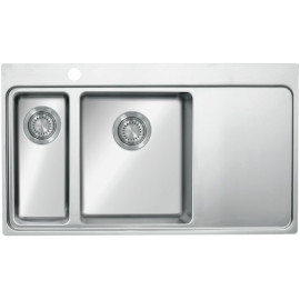 Кухонная мойка TopZero MM860.15.510.GT10K L, нержавеющая сталь