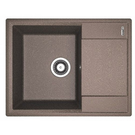 Кухонная мойка FLORTEK Консул 640 коричневый (23.020.C0640.105)