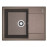 Кухонная мойка FLORTEK Консул 640 коричневый (23.020.C0640.105)
