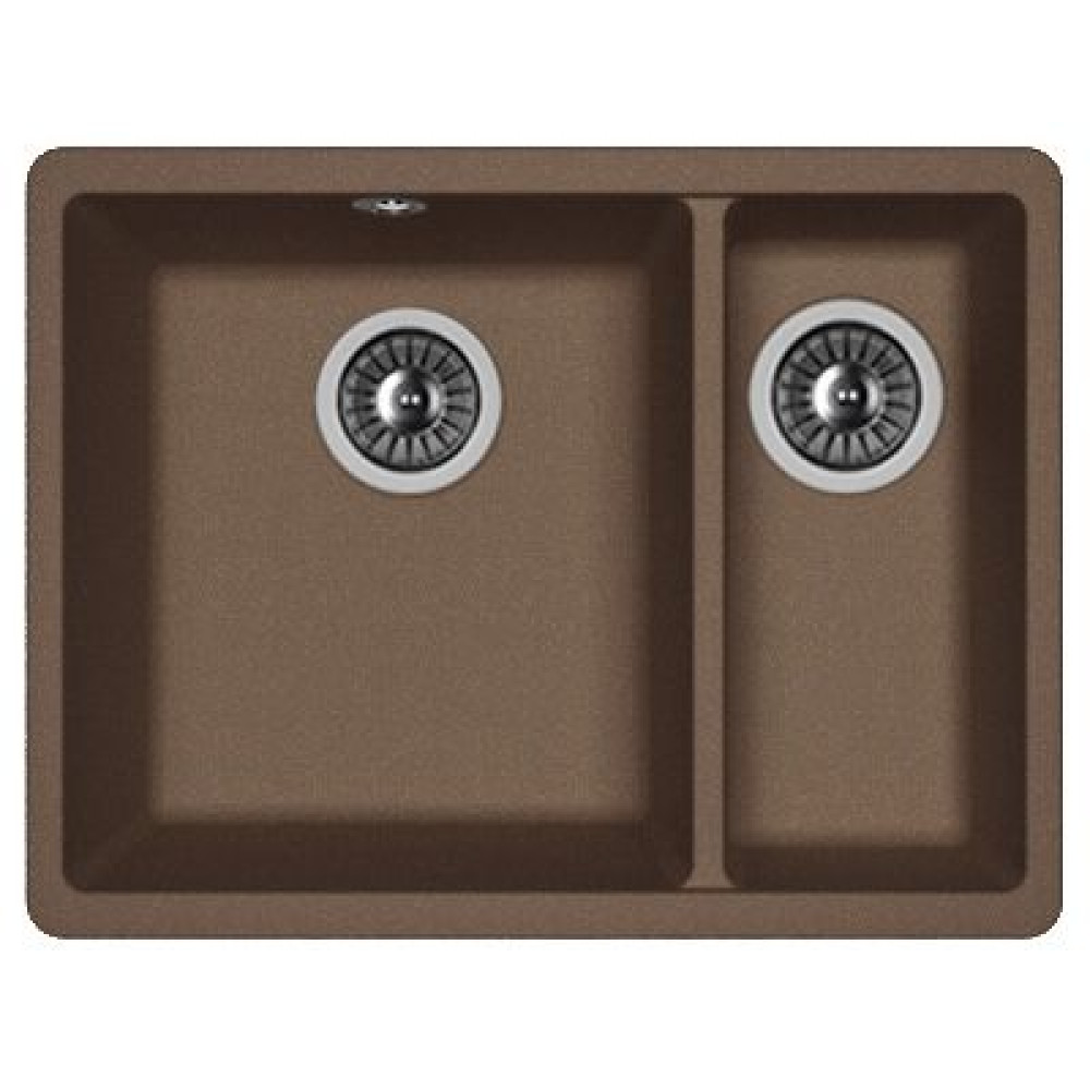 Кухонная мойка FLORTEK Ринг 335/160 мокко (24.055.D0510.303)