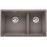 Кухонная мойка Blanco SUBLINE 430/270-U отводная арматура InFino® алюметаллик гранит 523153