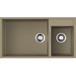 Кухонная мойка Omoikiri Tedori 85-2-U-CH Tetogranit/шампань (4993945)