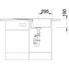 Кухонная мойка BLANCO 515041 metra 5 s кофе silgranit