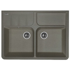 Кухонная мойка FLORENTINA Вилладжио черный (20.385.F0898.102)