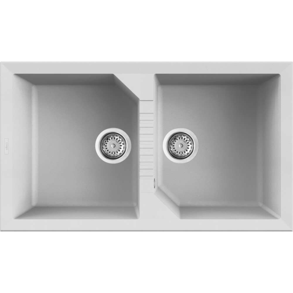 Кухонная мойка ELLECI Tekno 450 Bianco Titano G68