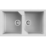 Кухонная мойка ELLECI Tekno 450 Bianco Titano G68