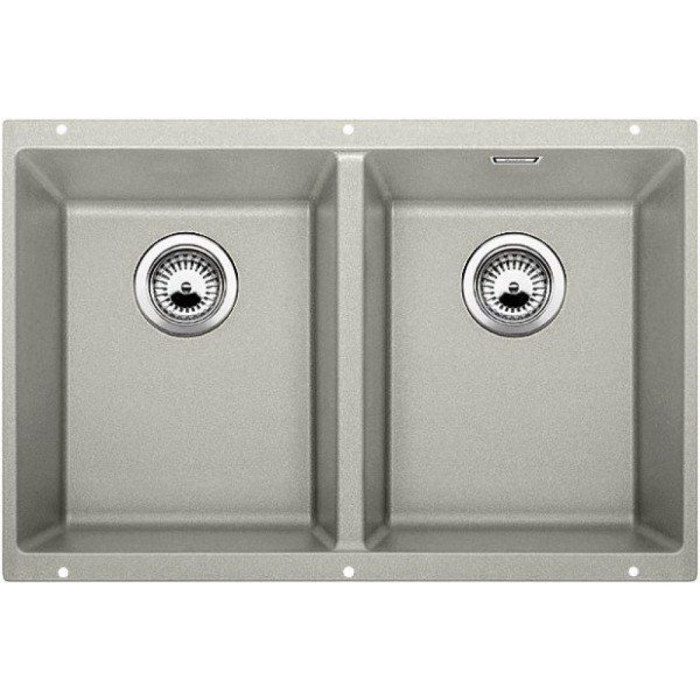 Кухонная мойка BLANCO SUBLINE 350/350-U Silgranit PuraDur 520650 жемчужный