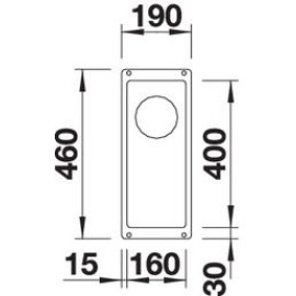 Кухонная мойка Blanco SUBLINE 160-U SILGRANIT серый беж c отв.арм. InFino (арт.523403)