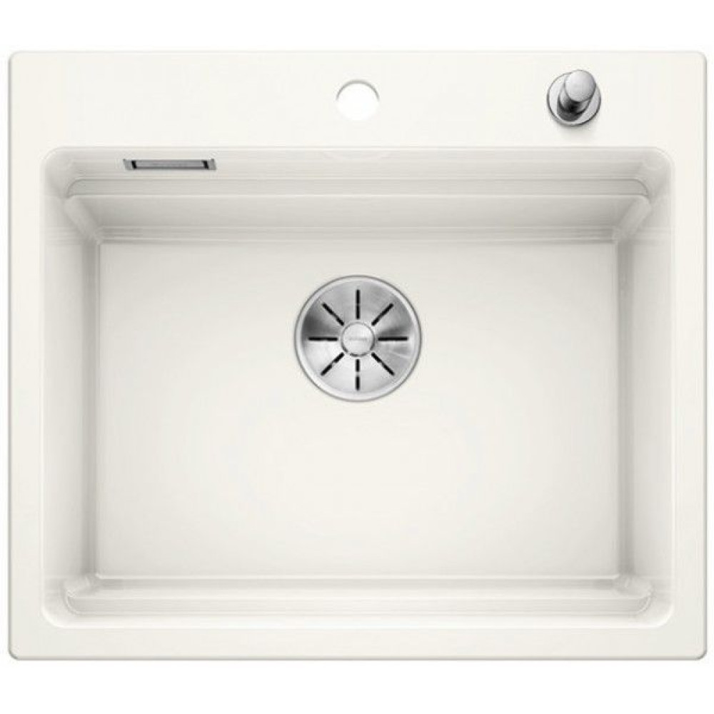 Кухонная мойка Blanco ETAGON 6 PuraPlus глянцевый белый керамика 525156