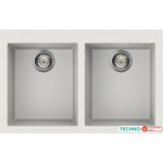 Кухонная мойка ELLECI Quadra 350 Bianco Titano 68