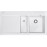 Кухонная мойка FRANKE MTK 651-100 керамика белый (124.0335.709)