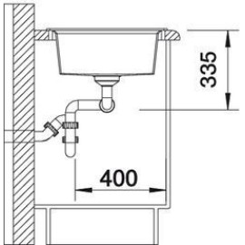 Кухонная мойка Blanco LEXA 8 SILGRANIT PuraDur белый гранит 524964