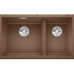 Кухонная мойка Blanco SUBLINE 430/270-U мускат c отв.арм. InFino (арт.523159)
