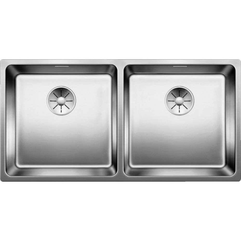 Кухонная мойка Blanco ANDANO 400/400-IF нерж.сталь зеркальная полировка с отв. арм. InFino (арт.5229