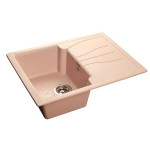 Кухонная мойка GRANFEST Standart GF-S680L светло-розовый