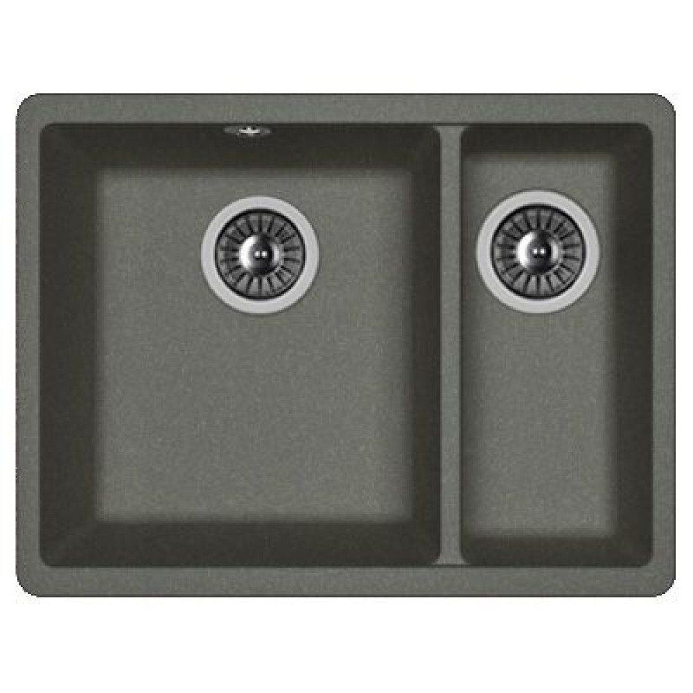 Кухонная мойка FLORTEK Ринг 335/160 черный (24.055.D0510.102)