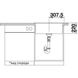 Кухонная мойка Blanco PLEON 6 шампань (арт.521685)